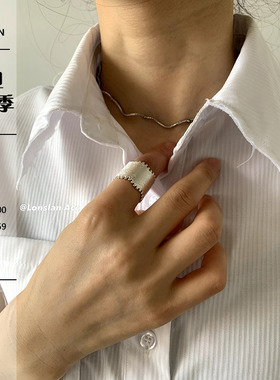 other女合金简单小众宽版