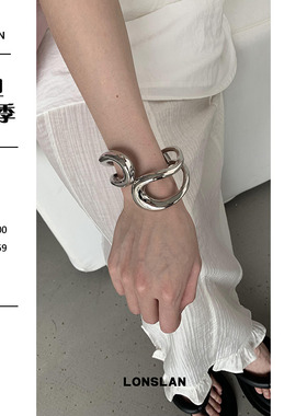 LONSLANACC金属开口随意手镯