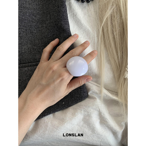 LONSLANACC精致宽版食指戒指