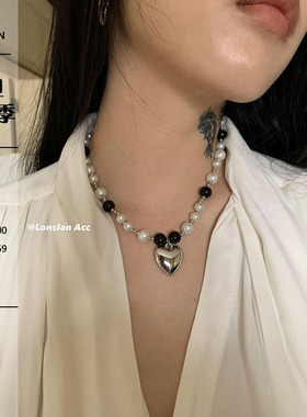LonslanAcc爱心项链女性