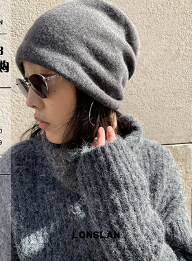 LONSLAN 25AW 12.8 NEW秋冬气质百搭时尚堆堆帽街头保暖冷帽