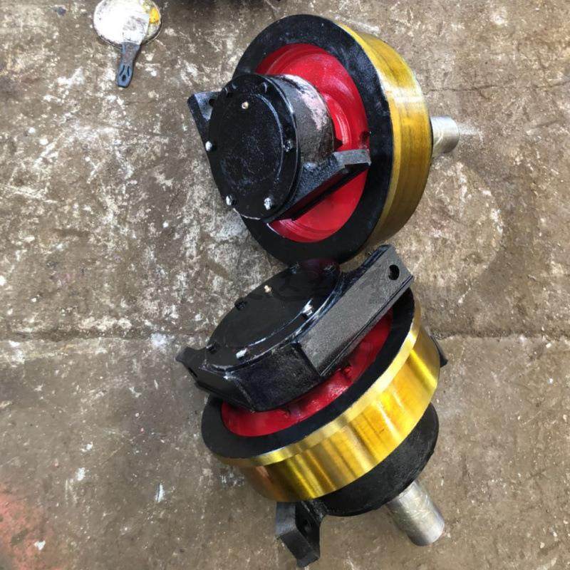 起重机车轮子龙门吊车轮组双梁小车行走轮驱动轮