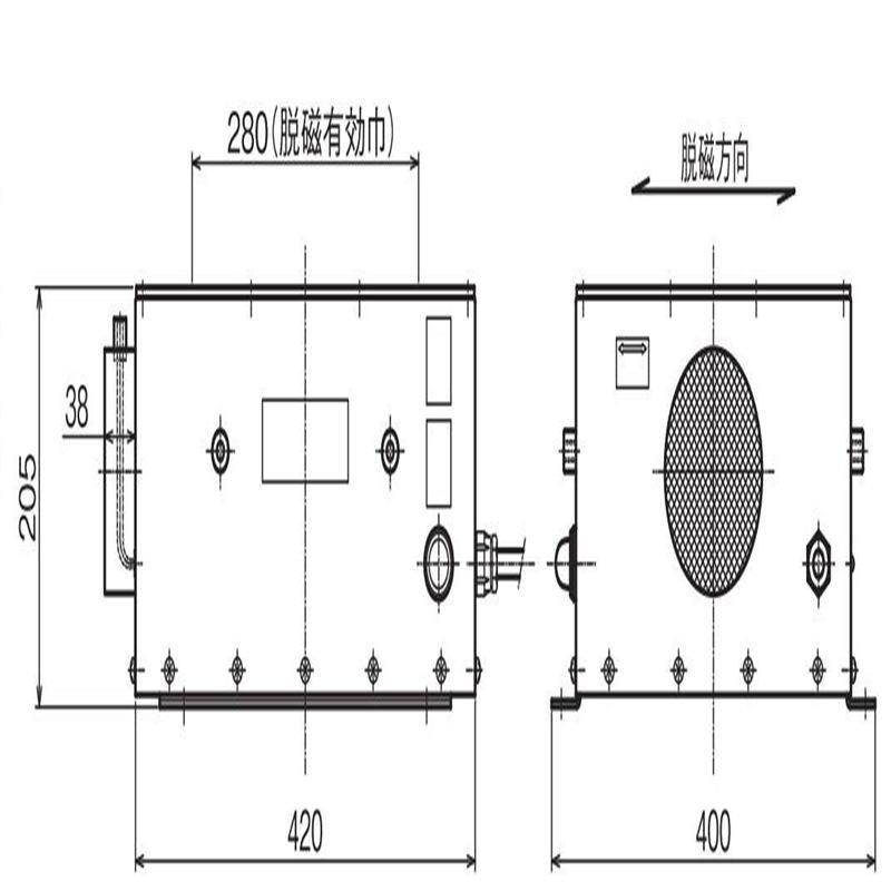 日本强力kanetec台式脱磁器KMD-15C小型退磁器KANETEC现货
