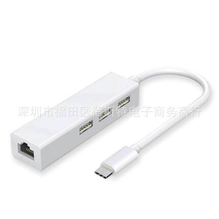 适用微软surface 新款pro6 5上网转换器USB转网口拓展坞USB集线器