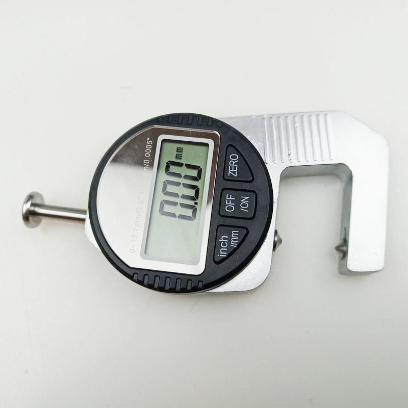 数显测厚表 精密电子平头 尖头测厚仪0-12.7 25.4mm 精度0.01