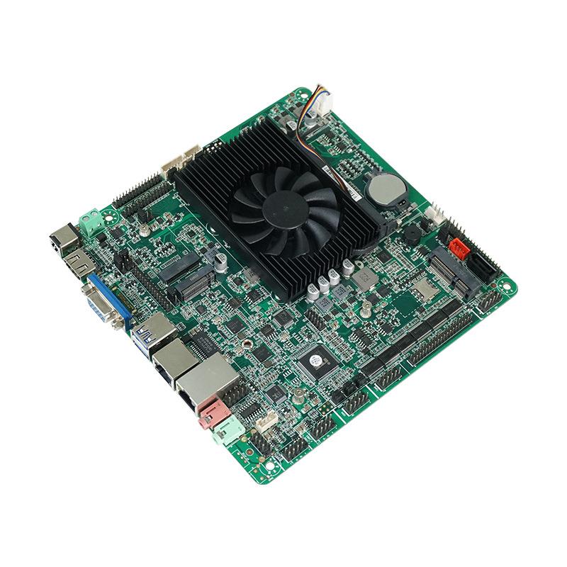 倍控N100DC-ITX主板12代N100四核低功耗开发板工控机主机lvds显示