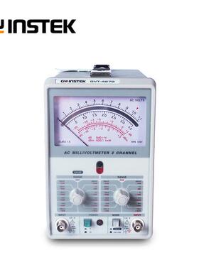 固纬 指针式交流毫伏表GVT-417B/GVT-427B 电压表仪 频率1MHZ