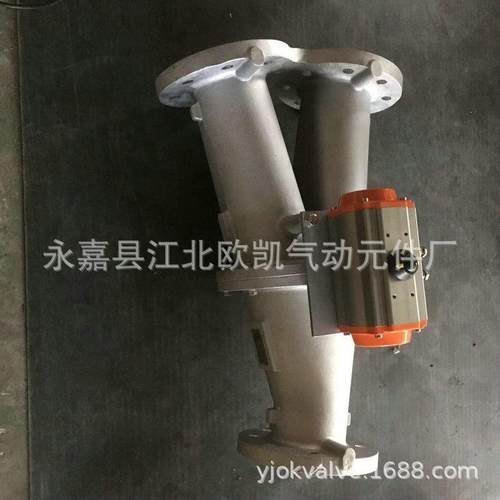 厂家供应不锈钢三通换向器 筒式三通粉体换向器