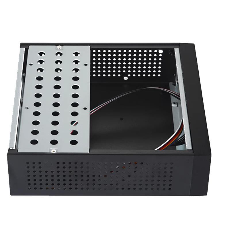 全新M06迷你HTPC机箱工控机箱17*17主板机箱全新商务桌面家用办公