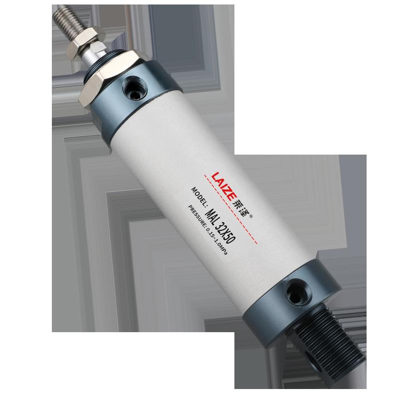 6E3X亚德客型MAL铝合金迷你气缸小型气动16 32 40 25*50 75 1