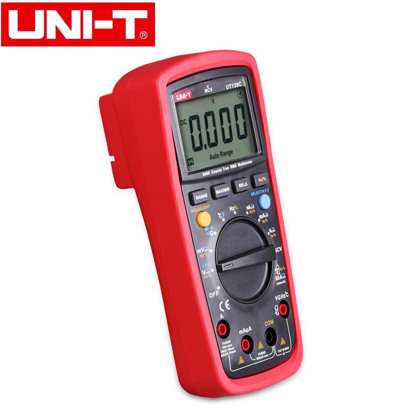 优利德(UNI-T)UT139C数字万用表真有效值多功能防烧防误测600V