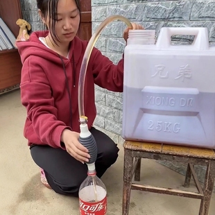 抽酒神器自吸手动抽水小型家用抽油器压水器饮水机管取酒器泵软管