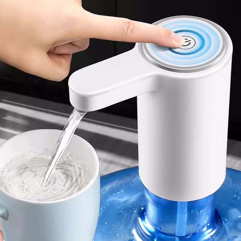 日本电动抽水器桶装水吸水泵抽水神器矿泉水全自动款饮水机压水器