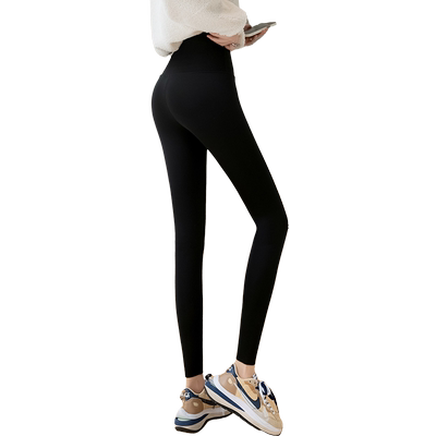 洁嫣加绒鲨鱼裤瑜伽打底裤外穿