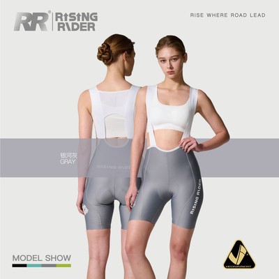 RR春夏新款骑行背带裤女款短裤