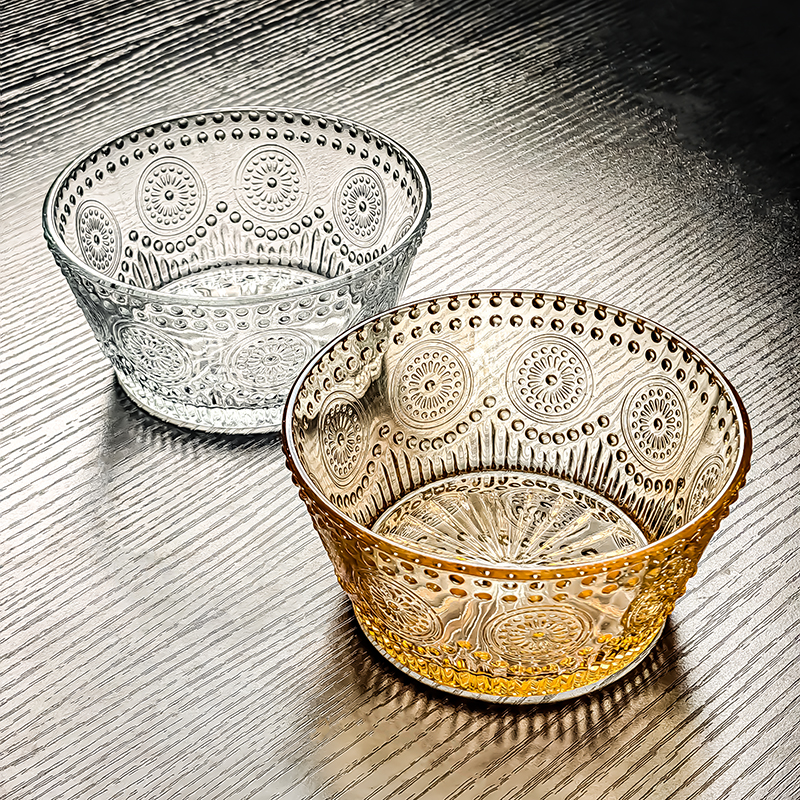 2025新款玻璃甜品碗精致高端家用