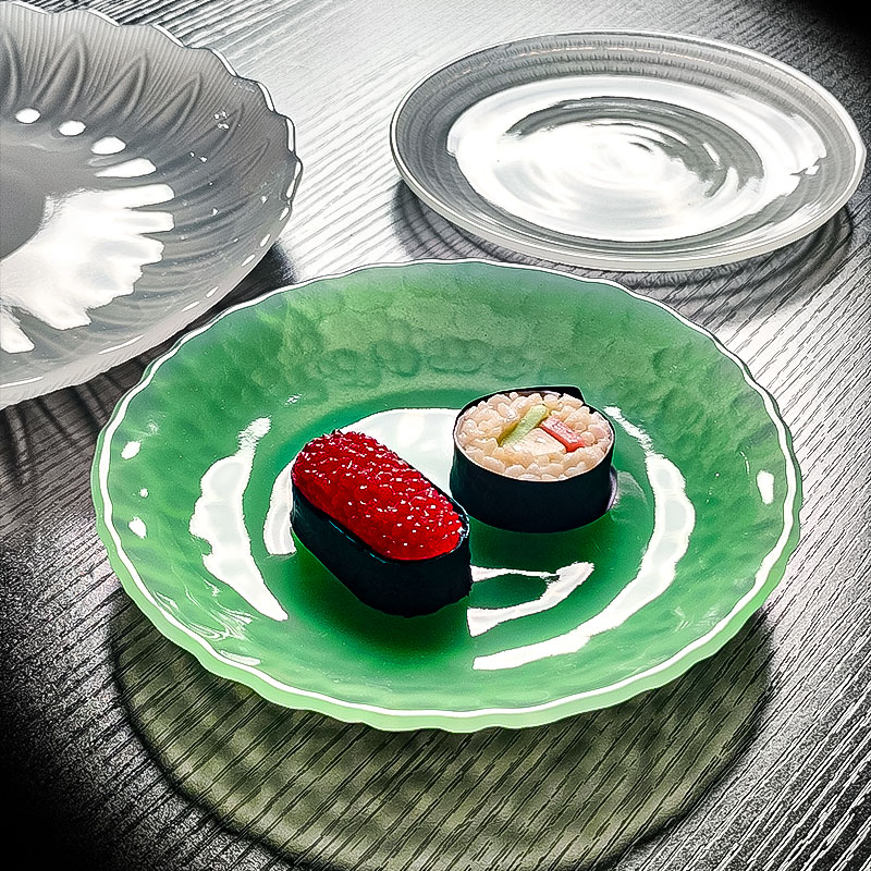 2025新款水晶玻璃碟水果盘精致小果盘轻奢高档高级感高颜值高端