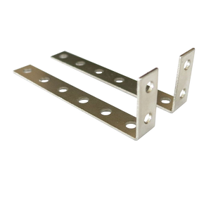 diy铁片材料包2mm带孔车轴架长铁片手工制作连接固定金属配件支架