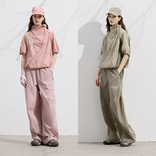 科技凉感透气 半圆原创设计师品牌2026夏季又a又飒套装女两件套