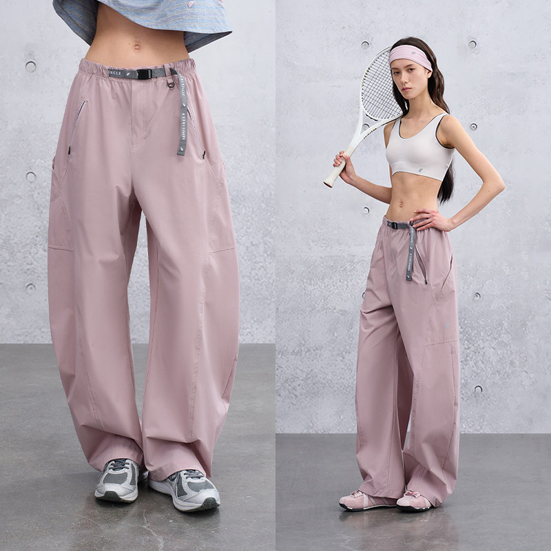 防晒凉感透气 半圆女装2026[运动]夏季轻户外裤子女弯刀裤休闲裤