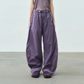 轻户外薄款 2026夏季 长裤 弯刀裤 半圆原创设计女装 女休闲裤 运动