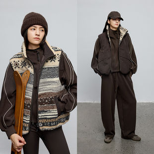 复古 半圆女装 仿羊羔毛 2025双面女马甲 限量50名额送围脖