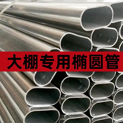 牛羊仓库种植热镀锌管蔬菜棚椭圆管养猪香菇水产棚暖棚大棚骨架