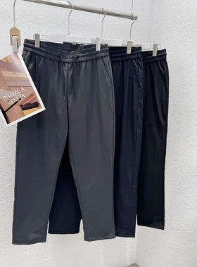 12.28 福利 XJ-1318抽绳松紧腰户外男士防风保暖鹅绒裤