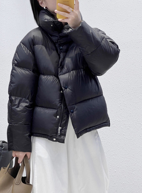 1.20 福利 AFN-2310韩版90白鸭绒立领短款加厚面包羽绒服