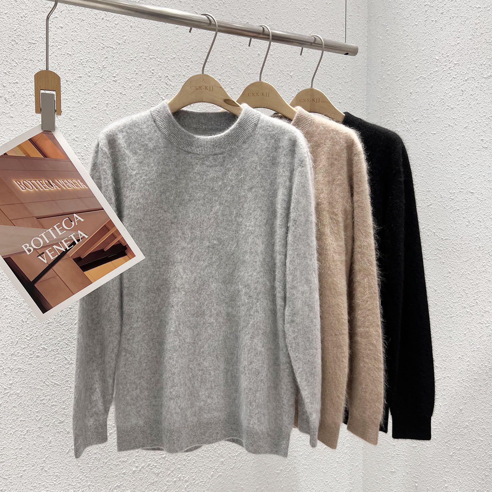 1.23 冬季新款 MDY-8721百搭保暖男士圆领羊毛拉毛衫,男装,针织衫/毛衣,淘宝优惠券,粉丝福利购,淘宝优惠卷