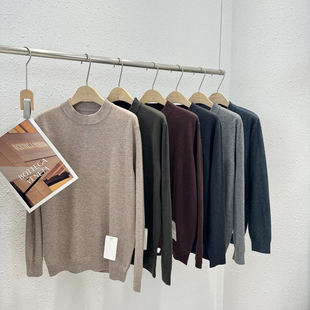 1.23 福利 MDY-8516高级感男士圆领全羊毛衫