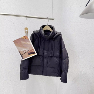 1.18 福利 RMU-7715韩版90白鸭绒连帽加厚短款羽绒服外套