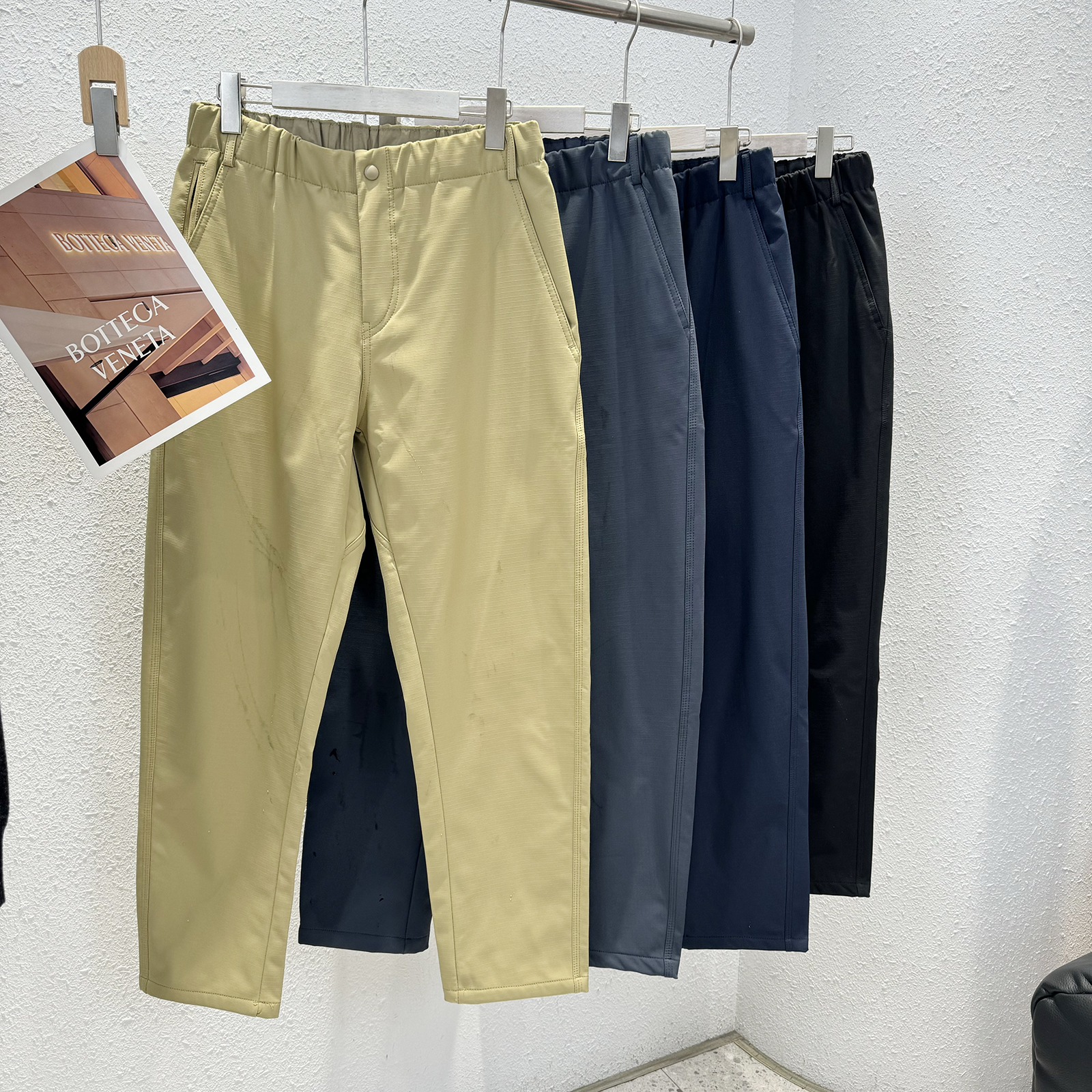 山系户外防风防水加绒休闲裤