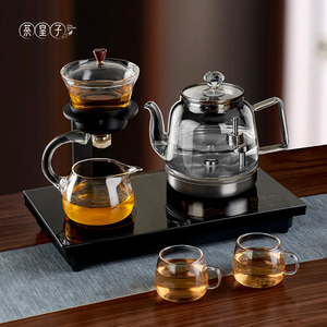 茶皇子底部自动上水烧水壶功夫泡茶专用保温一体茶台嵌入式茶艺壶