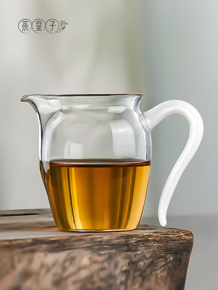 茶皇家博览会杯加厚玻璃耐热茶功夫茶具配件茶海色柄茶具套装茶道