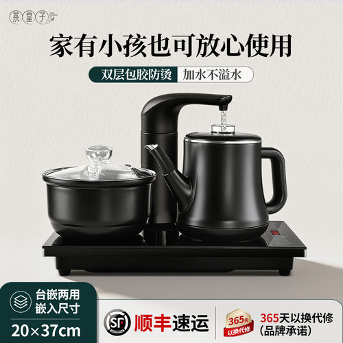 茶皇子双向免揭盖加水上水壶泡茶