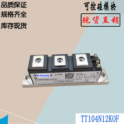 可控硅晶闸管模块TT105N14KOF