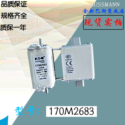 170M2684质保一年170M2685全新热卖供应巴斯曼熔断器现货直销