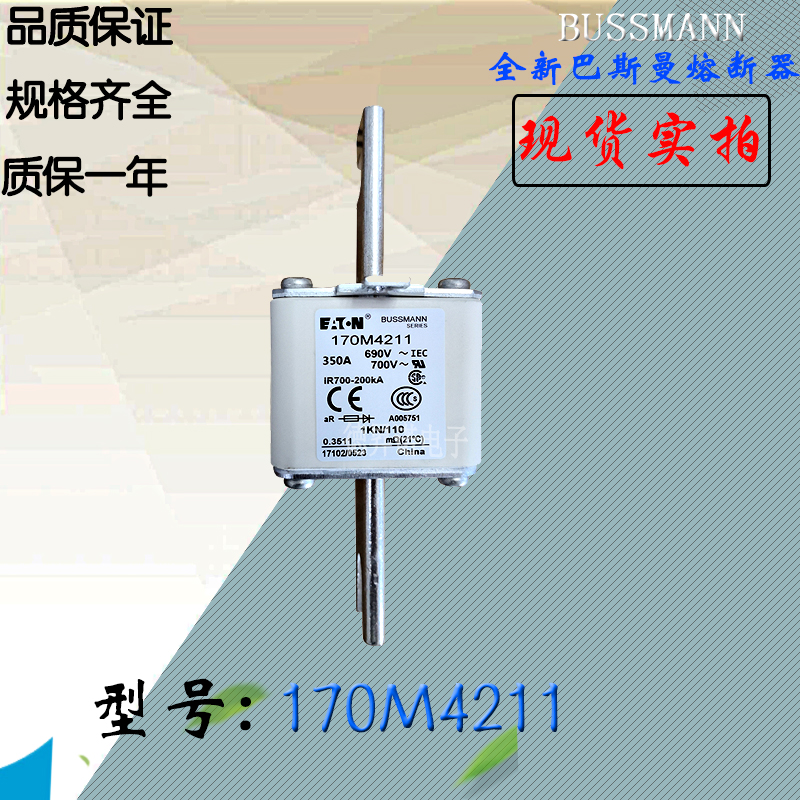 170M4210全新热卖供应巴斯曼熔断器170M4211电子保险丝170M4212
