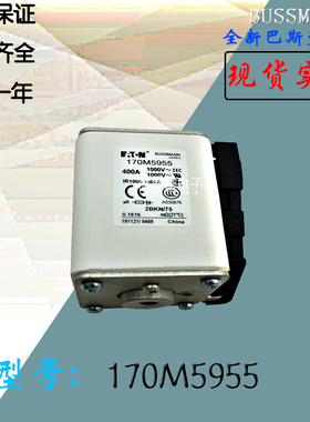 170M5955全新热卖供应巴斯曼熔断器170M5956库存现货直销170M5957