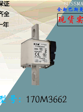170M3658全新热卖供应巴斯曼熔断器170M3659库存现货直销170M3660