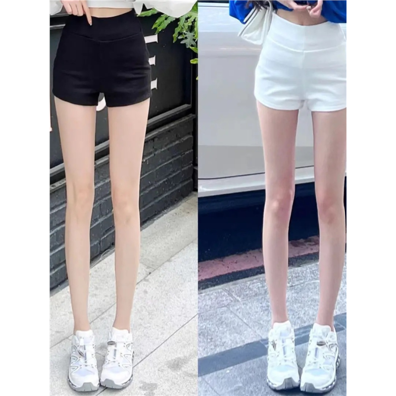 卡卡女装JUSTCC《百搭万金油》打底小黑裤热裤女短裤