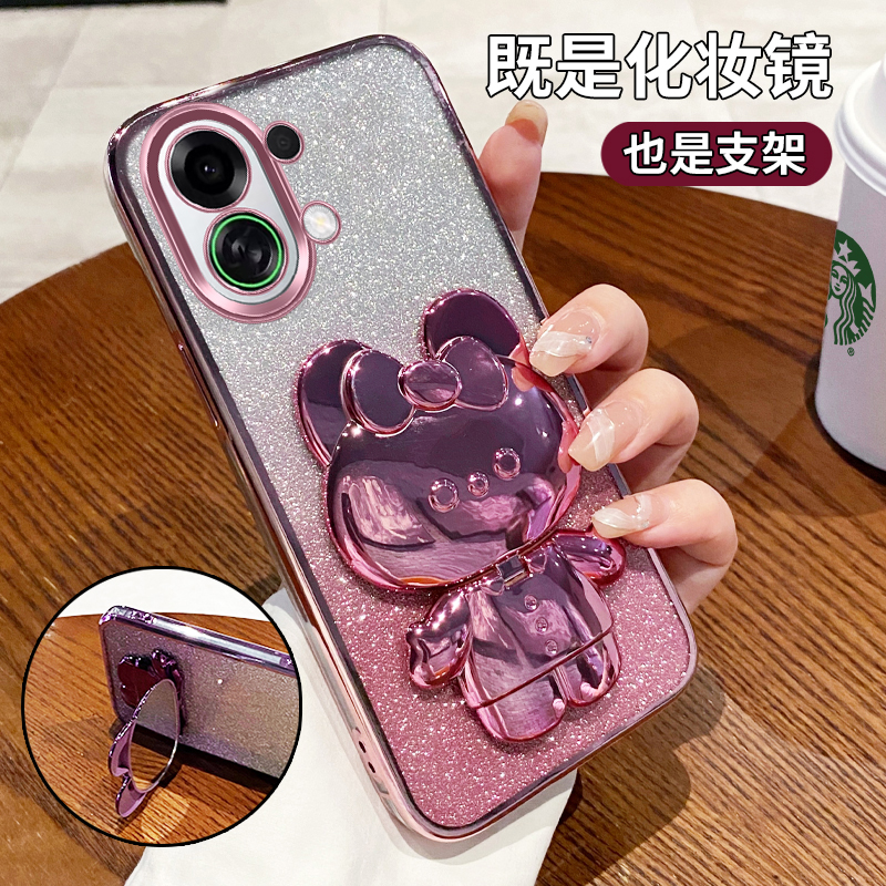 适用oppok13turbo硅胶壳送钢化膜