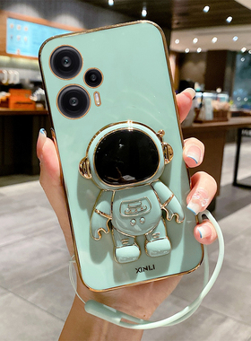 适用红米note12Turbo手机壳新款小米redminote12T防摔全包urbo硅胶nt保护trubo套n0te女带支架款redmi男Tu软