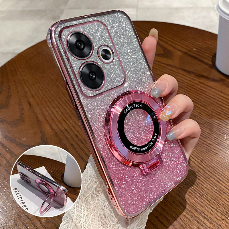 适用红米Note13R带支架防摔全包