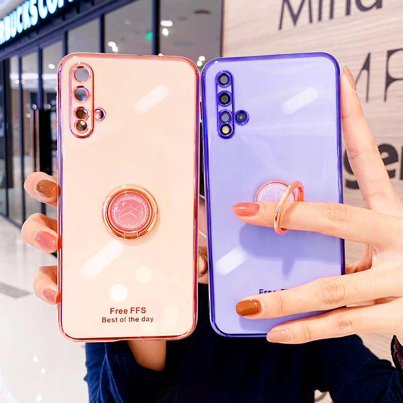 适用华为镜头防摔网红ins手机壳