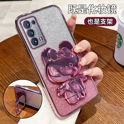 适用OPPOReno6Pro+防摔软手机壳