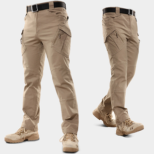 裤 纯棉弹力工装 夏季 511战术裤 卡其色长裤 男户外休闲作战训裤 修身