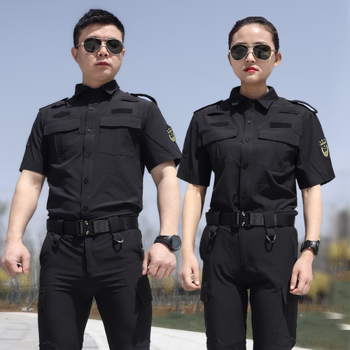 新款速干服套装教官保安服作训服