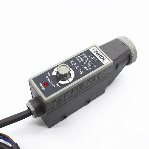 百得利电光眼/色标传感器 KS-C2RG/C2W开关 定位纠偏包装印刷跟踪